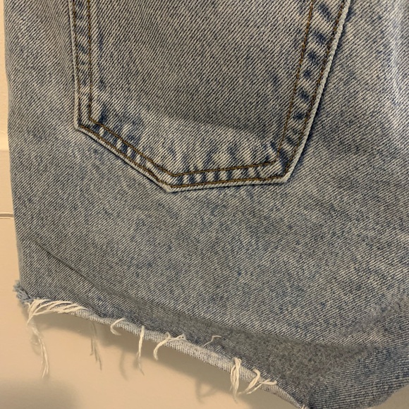 Princess Polly Light Blue Jean Shorts - Picture 8 of 12